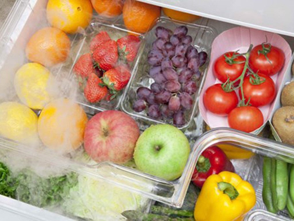 Storage of frozen food using CAS technology