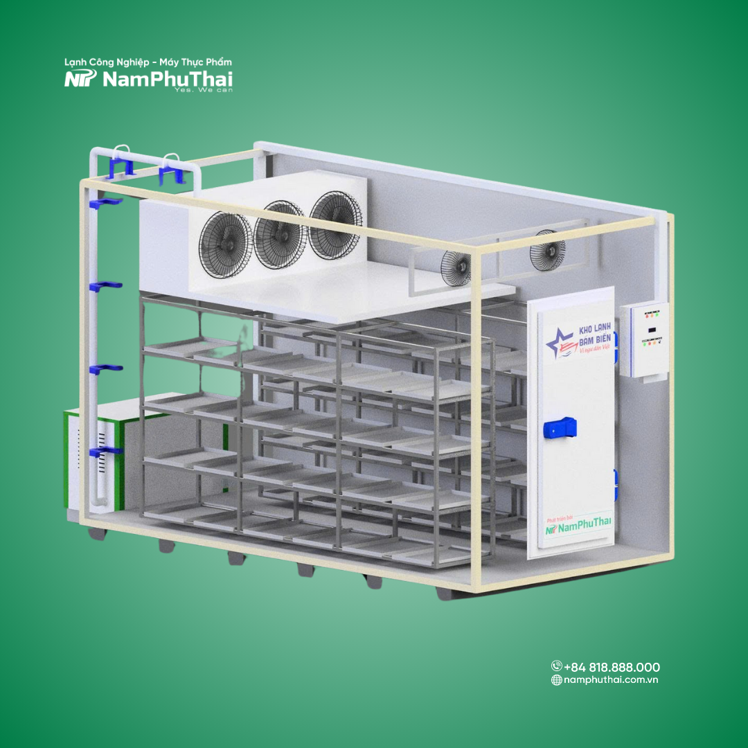 Kho lạnh bám biển